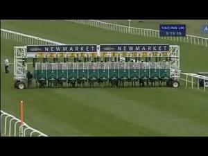 Video preview image for Newmarket 17:15 - Piper-Heidsieck Handicap (Betfair Sprint Flat Series Qualifier)