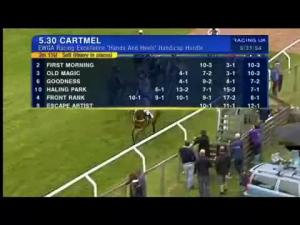 Video preview image for Cartmel 17:30 - Ewga Racing Excellence 'Hands and Heels' Handicap Hurdle (Conditionals/Amateurs)