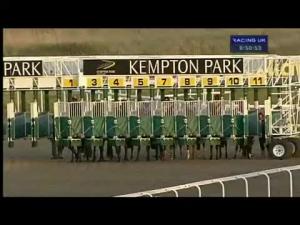 Video preview image for Kempton Park 18:50 - Better Prices On Betfair Mobile Handicap (Betfair 10 Furlong Flat Series Qualifier) (Div 2)