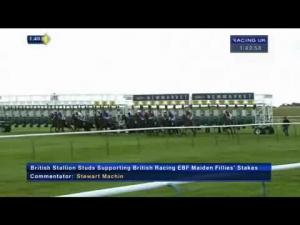 Video preview image for Newmarket 13:40 - British Stallion Studs Supporting British Racing E.B.F. Maiden Fillies' Stakes