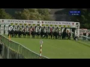 Video preview image for Haydock Park 14:35 - Gordon Sanderson's Big Birthday Dash Handicap