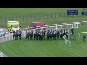 Video preview image for Cheltenham 17:40 - Piper-Heidsieck National Racecourse Catering Awards Conditional Jockeys' Handicap Hurdle