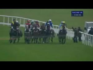 Video preview image for Haydock Park 15:55 - Haydock Park Rio Carnival Christmas Parties Handicap Hurdle