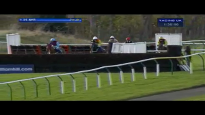 Video preview image for Ayr 13:35 - Topstaff Employment Handicap Chase