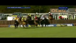 Video preview image for Kempton Park 14:05 - Weatherbys Foreign Exchange Handicap Chase