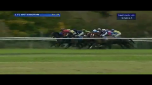 Video preview image for Nottingham 15:50 - Aja Gentlemen Amateur Handicap