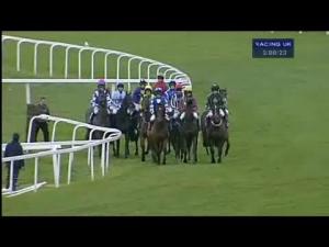 Video preview image for Sandown Park 15:00 - Get Straight To The Bet At bluesq.com Handicap Hurdle