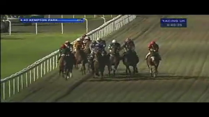 Video preview image for Kempton Park 16:40 - 32redpoker.com Nursery