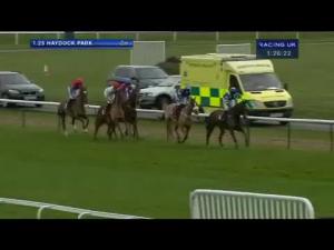 Video preview image for Haydock Park 13:25 - Follow At Betfairracing On Twitter Standard Open NH Flat Race