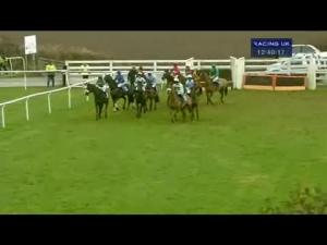 Video preview image for Ludlow 12:40 - Stuart Barnes Bumps Maiden Hurdle