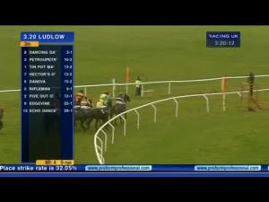 Video preview image for Ludlow 15:20 - Betfred 'The Bonus King' Conditional Jockeys' Handicap Hurdle