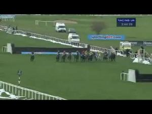 Video preview image for Newbury 15:40 - Sportingbet Handicap Chase (For The Jim Joel Memorial Trophy)