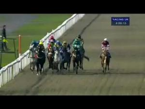 Video preview image for Kempton Park 16:05 - 32redbet.com 'Jumpers' Bumper' NH Flat Race