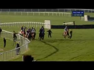 Video preview image for Sandown Park 12:55 - Russell Bowes Memorial Mares' Handicap Hurdle