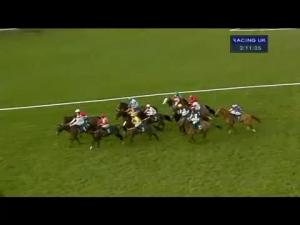Video preview image for Warwick 15:10 - Betfred 'When Both Teams Score' Handicap Hurdle