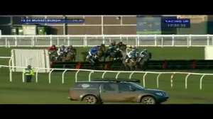 Video preview image for Musselburgh 12:20 - Bet & Watch With Racing UK's Iphone App Maiden Hurdle