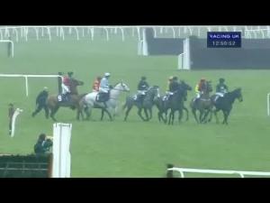 Video preview image for Newbury 12:50 - First Great Western Novices' Limited Handicap Chase