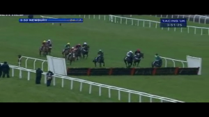 Video preview image for Newbury 15:50 - Betfred Mobile Lotto Charity Introductory Hurdle