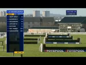 Video preview image for Musselburgh 13:05 - totepool.com Honest Toun Handicap Chase