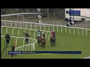 Video preview image for Kempton Park 12:20 - William Hill - No.1 Downloaded Betting App Juvenile Hurdle