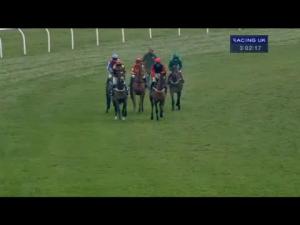Video preview image for Newbury 15:00 - European Breeders' Fund/Thoroughbred Breeders' Association Mares' Novices' Chase