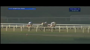 Video preview image for Kempton Park 16:45 - Win Big With Betdaq Multiples Claiming Stakes