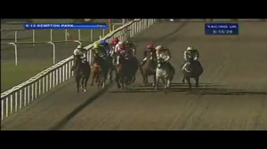 Video preview image for Kempton Park 18:15 - Time Ordered Cards In Racing Plus Handicap