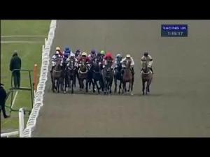 Video preview image for Kempton Park 13:45 - BetVictor Champions League Money Back Offer 'Jumpers' Bumper' NH Flat Race