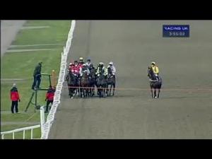Video preview image for Kempton Park 15:55 - Follow Us On Twitter At Betvictorracing 'Jumpers' Bumper' NH Flat Race (Div 1)