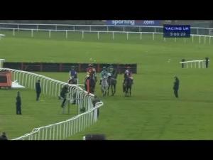 Video preview image for Sandown Park 15:00 - Betfred Mobile Sports Veterans' Handicap Chase