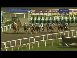 Video preview image for Kempton Park 17:35 - Back Or Lay At betdaq.com Handicap
