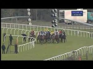 Video preview image for Kempton Park 16:30 - Racing UK Maiden Open NH Flat Race