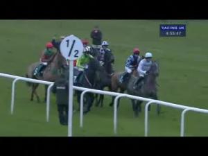 Video preview image for Warwick 16:55 - Connolly's Red Mills Bumper Challenge Standard Open NH Flat Race