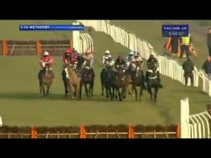 Video preview image for Wetherby 15:50 - theconistonhotel.com Ideal For Business & Pleasure Novices' Hurdle
