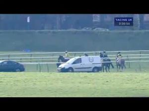 Video preview image for Ayr 14:20 - Download The BetVictor Spincast App Now Novices' Hurdle