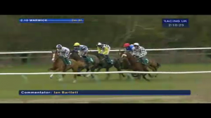 Video preview image for Warwick 14:10 - Doombar Festival/European Breeders Fund 'National Hunt' Novices' Hurdle (Qualifier)