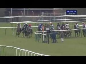Video preview image for Warwick 14:40 - Book For The Festival At cheltenham.co.uk 'Hands and Heels' Handicap Hurdle (Cond/Amat)
