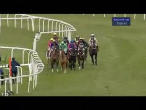 Video preview image for Sandown Park 14:55 - Chris Bakers' 40th Birthday 'National Hunt' Novices' Hurdle