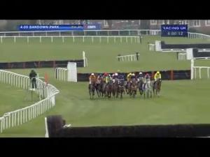 Video preview image for Sandown Park 16:00 - David Lindon & Co Handicap Hurdle (Jockey Club Grassroots Jumps Series Qualifier)