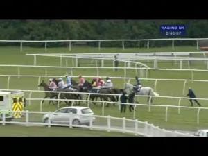 Video preview image for Newbury 14:40 - Barbury International Supporting Greatwood Veterans' Handicap Chase