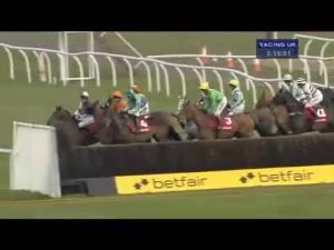Video preview image for Newbury 15:15 - Ladbrokes Supporting Greatwood Handicap Hurdle