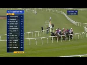 Video preview image for Newbury 16:25 - Charlton Baker Supporting Greatwood Handicap Hurdle