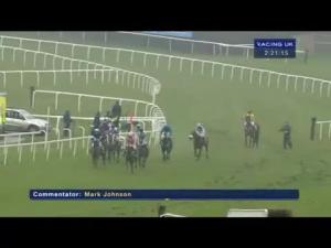 Video preview image for Sandown Park 14:20 - Annington Amateur Riders' Handicap Hurdle (Military Amateur Riders)