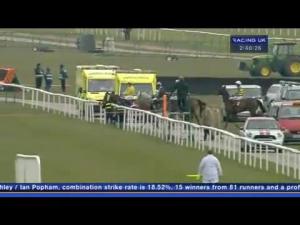 Video preview image for Haydock Park 14:40 - Molson Coors Winning Team Handicap Hurdle