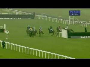 Video preview image for Newbury 16:25 - Carter Jonas Handicap Hurdle