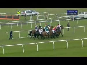 Video preview image for Newbury 17:30 - Watch Racing UK On Sky 432 'Hands and Heels' Novices' Handicap Hurdle (Conditional Jockeys and Amateur Riders)