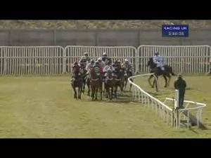 Video preview image for Wetherby 15:40 - Wear A Hat Day Supporting braintumourresearch.org Handicap Hurdle