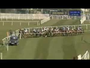 Video preview image for Aintree 17:10 - John Smith's Handicap Hurdle (Conditional Jockeys and Amateur Riders)