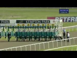 Video preview image for Kempton Park 14:40 - Ladies Day With Toby Anstis 07.09.13 Handicap