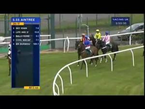 Video preview image for Aintree 17:55 - No Premium Charge At Betdaq Novices' Hurdle